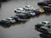 After rain in Moscow